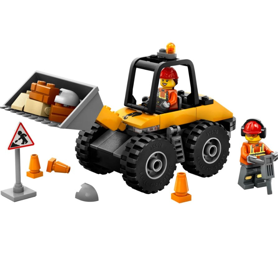 Lego City Carregadeira de Rodas Construção Amarela 60450