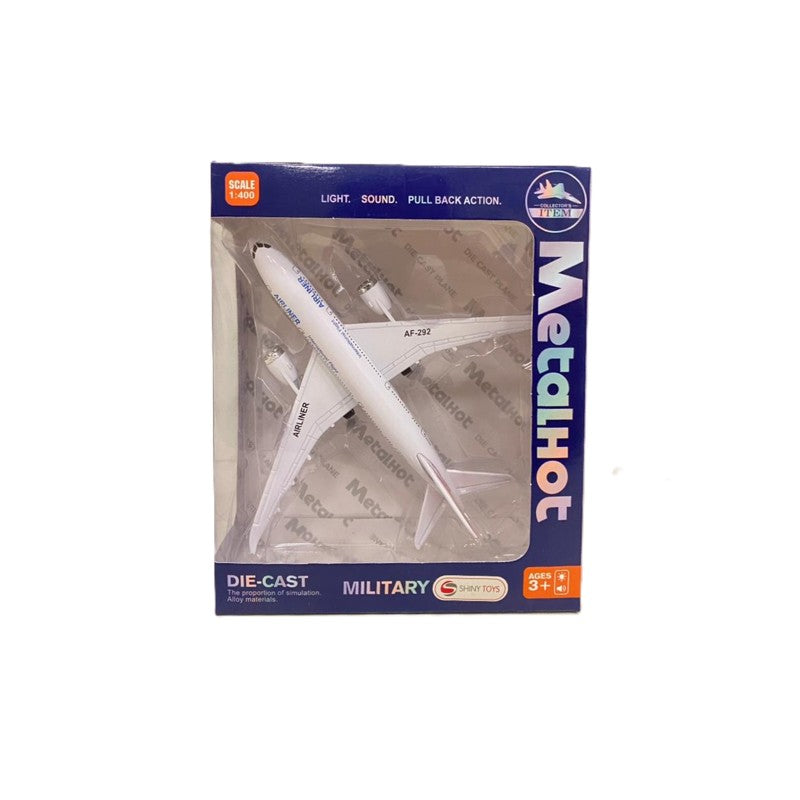 Avião de brinquedo com Luz e Som - Shiny Toys