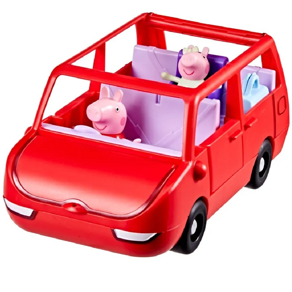 Veículo e Figura Peppa Pig com Evie Carro Vermelho da Família - Hasbro G0541