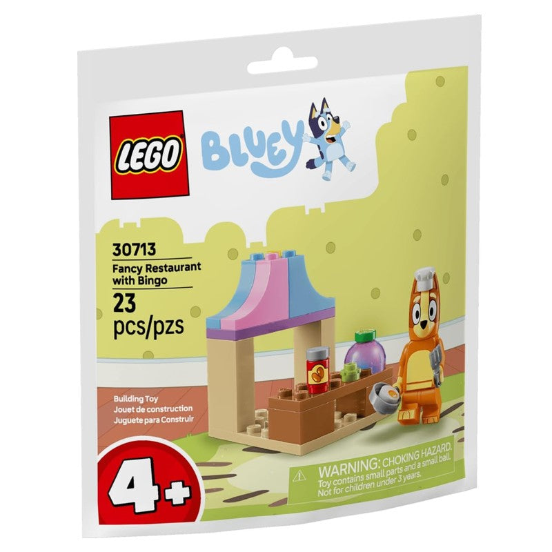 Lego Bluey Restaurante Elegante com Bingo - 30713