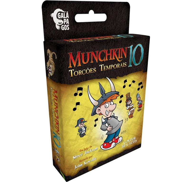 Jogo de Cartas Munchkin 10 Torções Temporais - Galápagos
