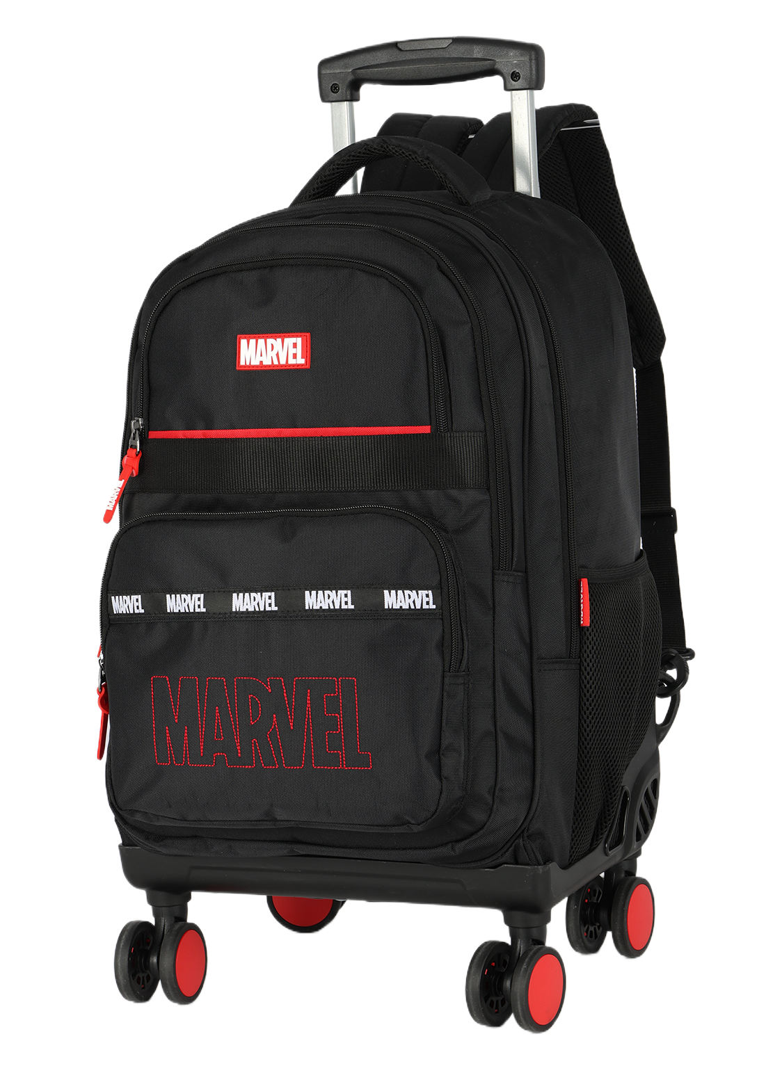 Mochila de Rodinhas Preta Luxcel Marvel