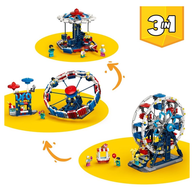 Lego Creator 3 em 1 Roda-gigante Icônica - 31389