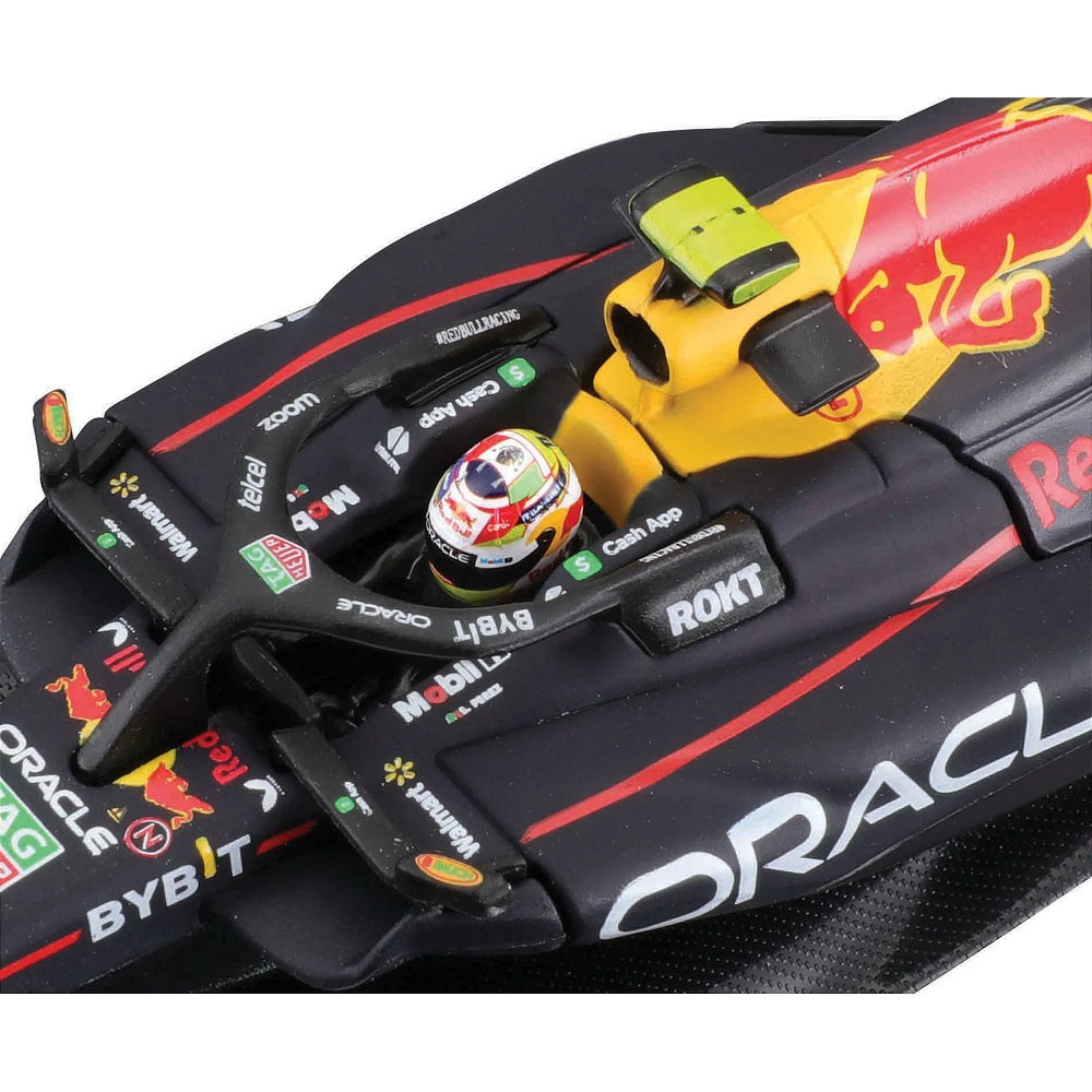 Miniatura Fórmula 1 Oracle Red Bull Racing RB19 2023 Com Piloto - Bburago