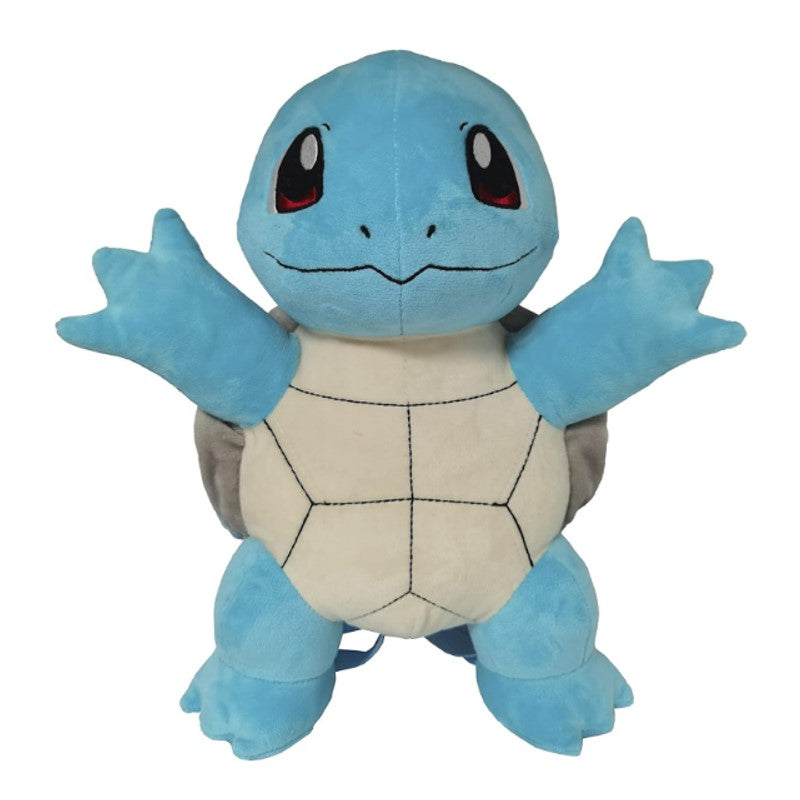 Mochila Pelúcia Pokémon Squirtle Blue - BBR