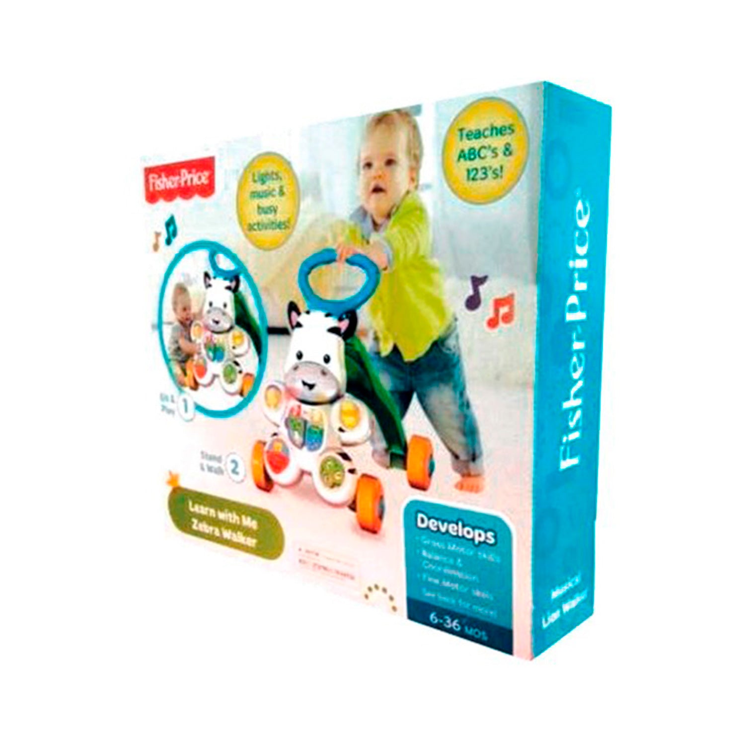 Apoiador Zebra - Fisher-Price