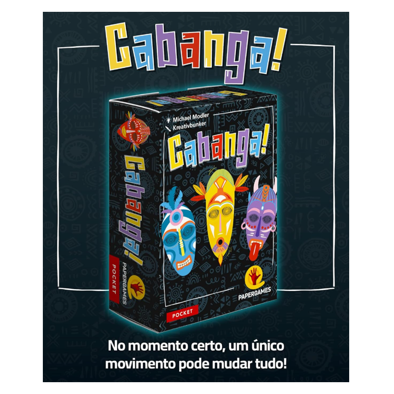 Jogo de Cartas Cabanga! - Papergames