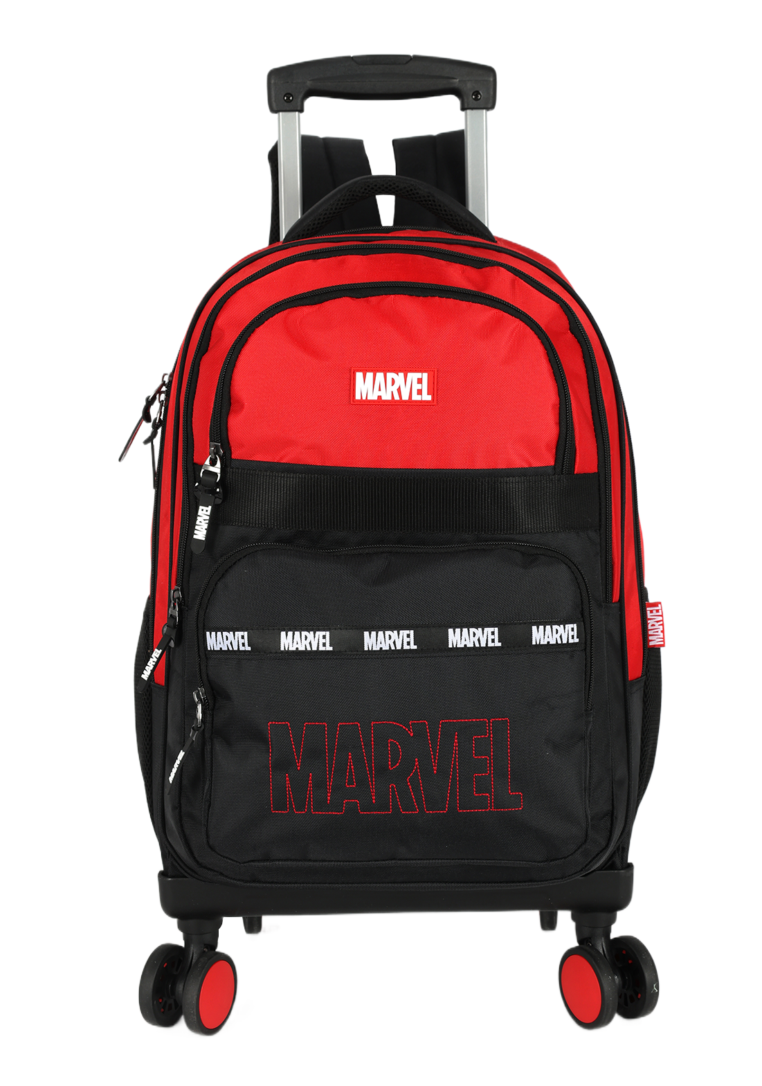 Mochila de Rodinhas Vermelha Luxcel Marvel