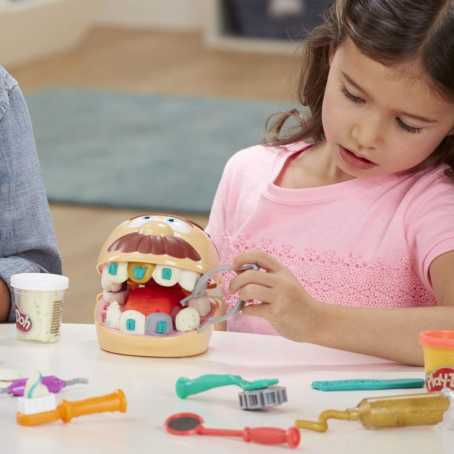 Conjunto Massinha Play-Doh Brincando de Dentista