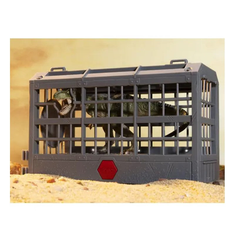 Jurassic World Jaula T Rex com Luz e Som - Fun