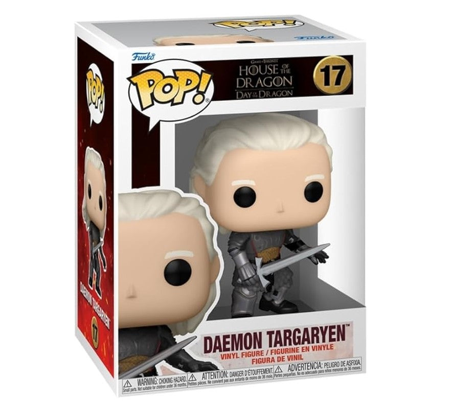 Boneco Funko Pop A Casa Do Dragão Daemon Targaryen - Candide