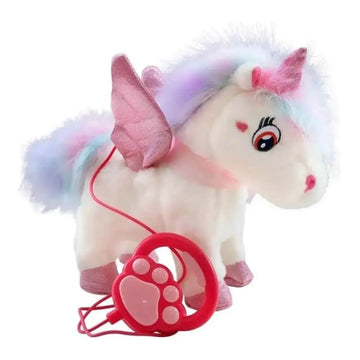 Pelúcia Unicórnio Canta e Repete Fala Com Luz - Zoop Toys