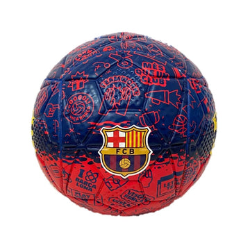 Mini Bola de Futebol Barça Kids Nº2  - Futebol e Magia