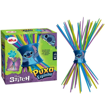 Jogo Infantil Desafio Puxa Espinho Stitch Disney - Elka