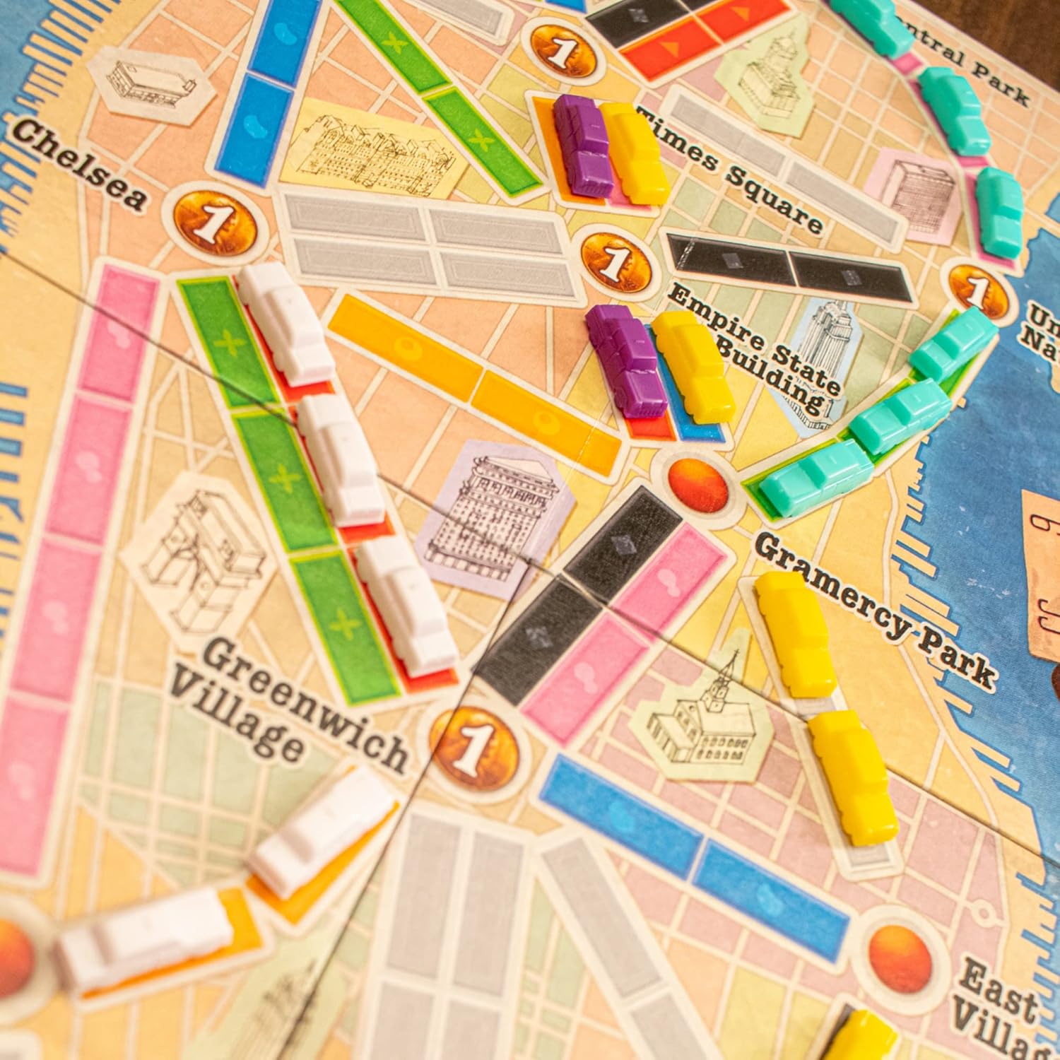 Jogo de Tabuleiro Ticket to Ride New York - Galápagos