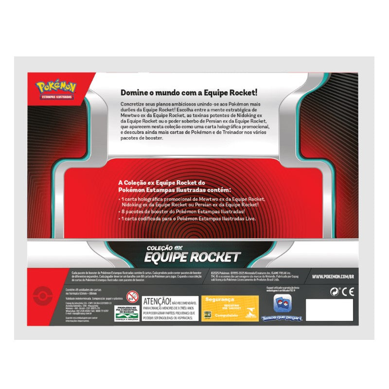 Box Coleção Ex Equipe Rocket - Copag