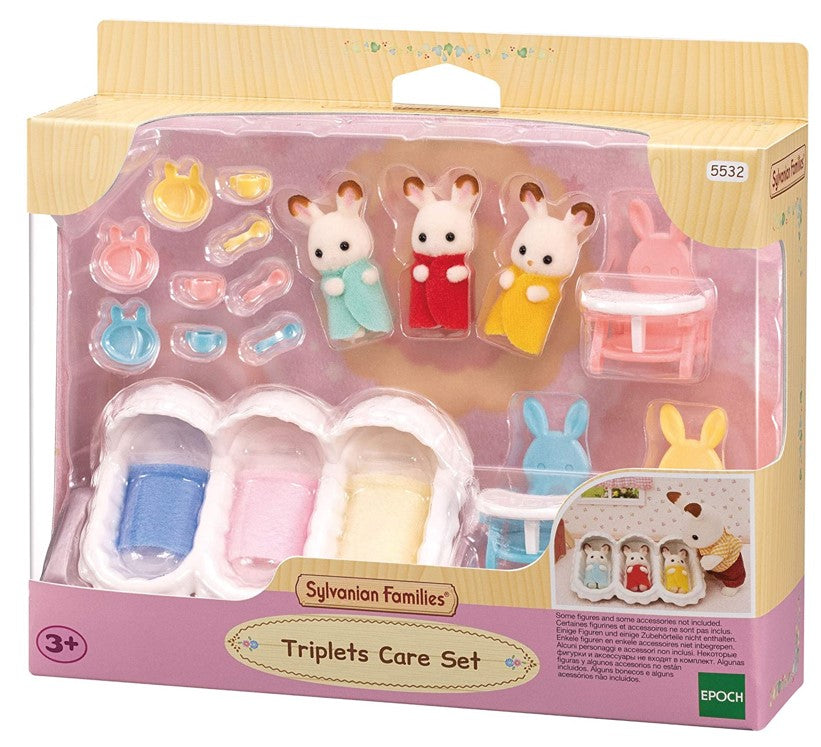 Sylvanian Families - Conjunto Cuidando De Trigemeos