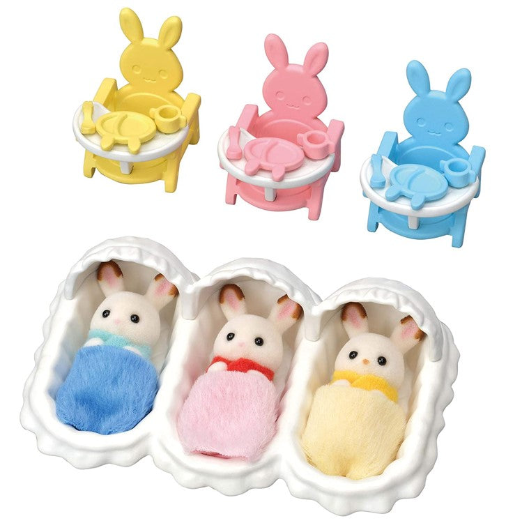 Sylvanian Families - Conjunto Cuidando De Trigemeos