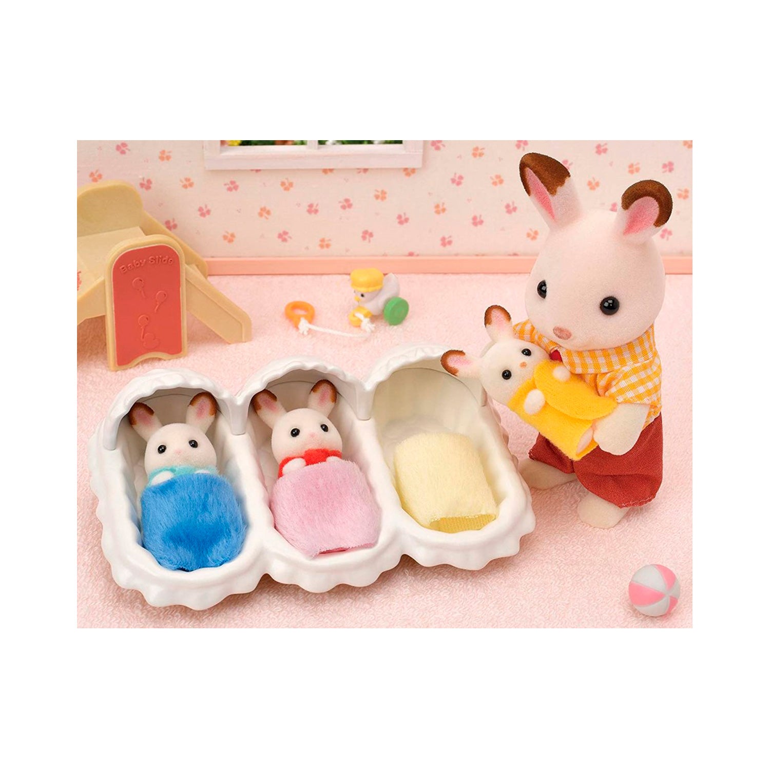 Sylvanian Families - Conjunto Cuidando De Trigemeos