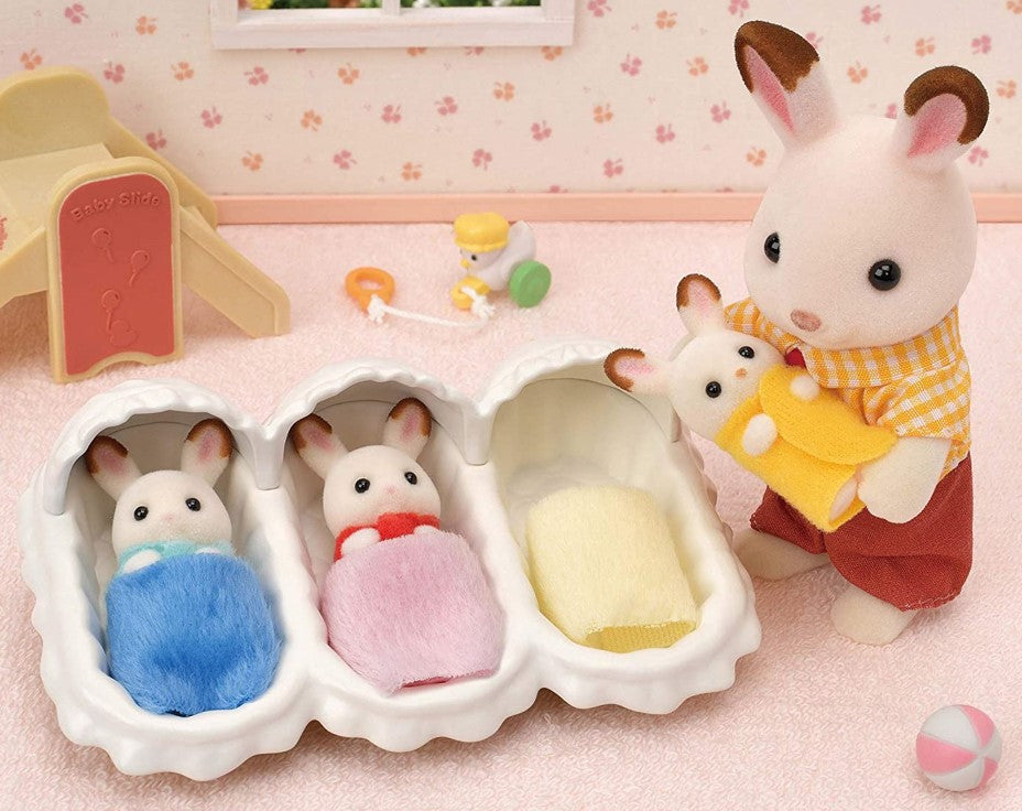 Sylvanian Families - Conjunto Cuidando De Trigemeos