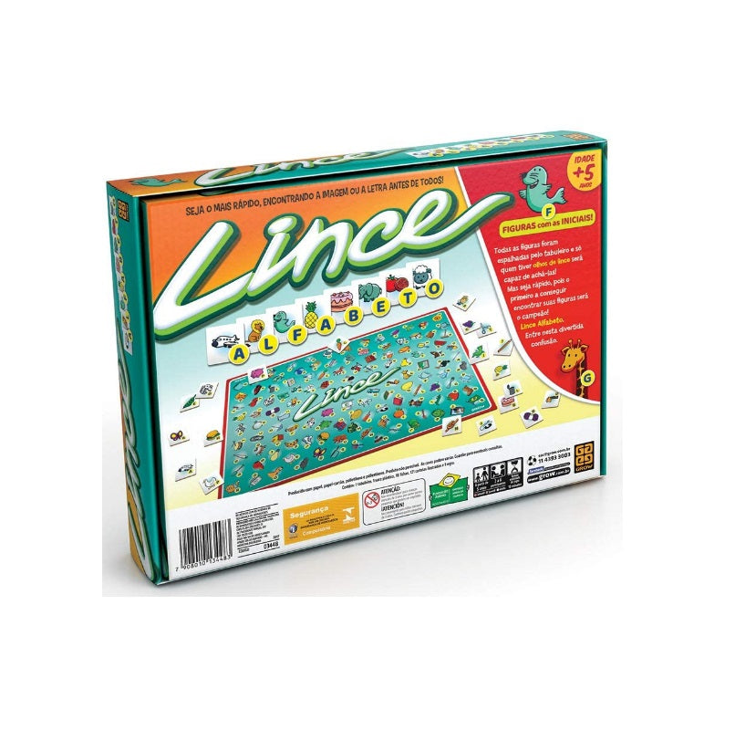 Jogo Lince Alfabeto - Grow