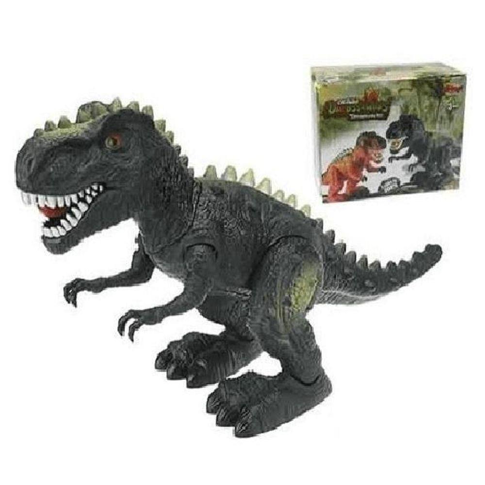 Dinossauro Tiranossauro Rex com Som e Luz 26 cm - Zoop Toys