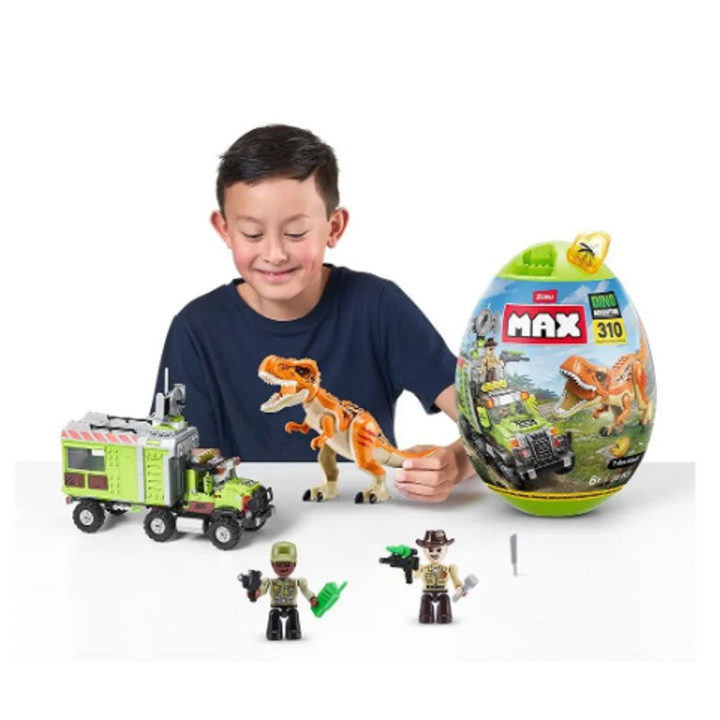 Max Dino Adventure Egg Capsule 310 pcs - Candide