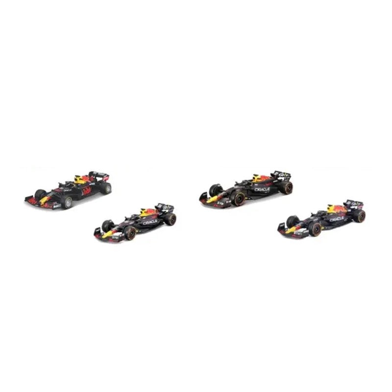 Pack C/ 4 Minis F1 Red Bull Verstappen Campeão - CALIFORNIA TOY
