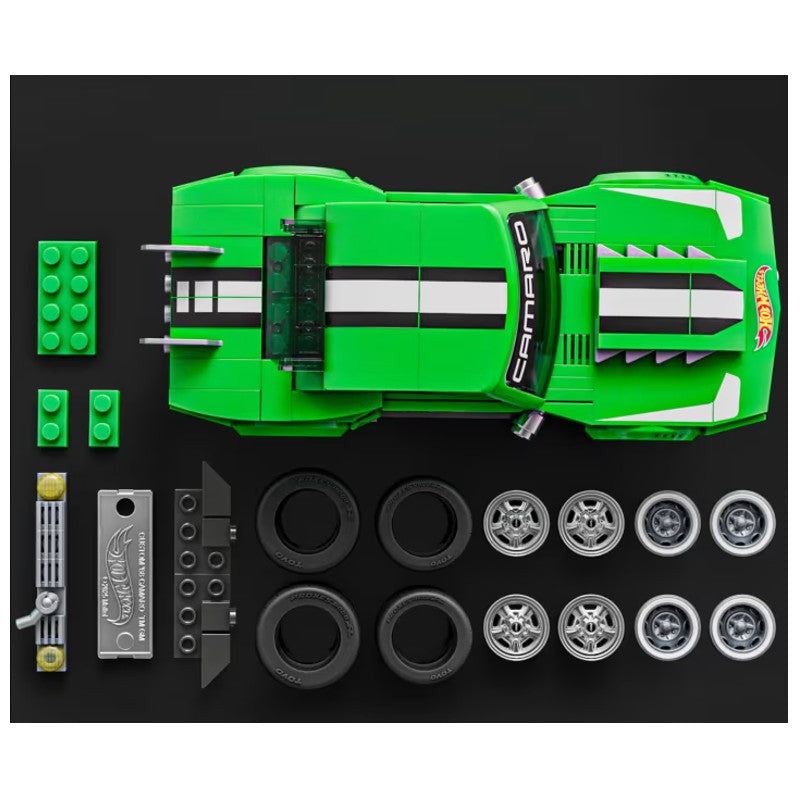 Hot Wheels Brick Shop Speed Custom 68 Camaro - Mattel