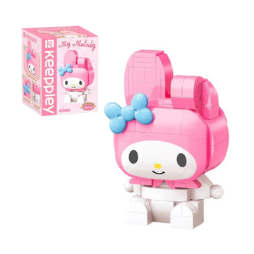 Bloco de montar Personagem My Melody Hello Kitty - KEEPPLAY
