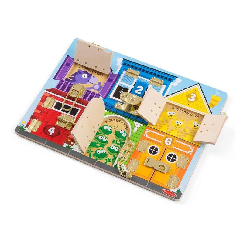 Brinquedo Porta e Trava de Madeira Melissa e Doug - Sunny