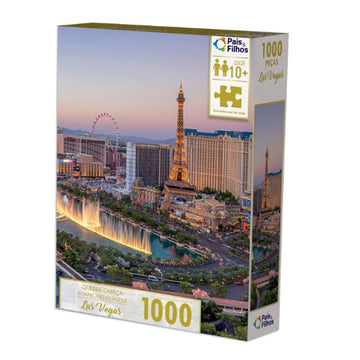 Quebra-Cabeça 1000 Peças Las Vegas - Pais & Filhos