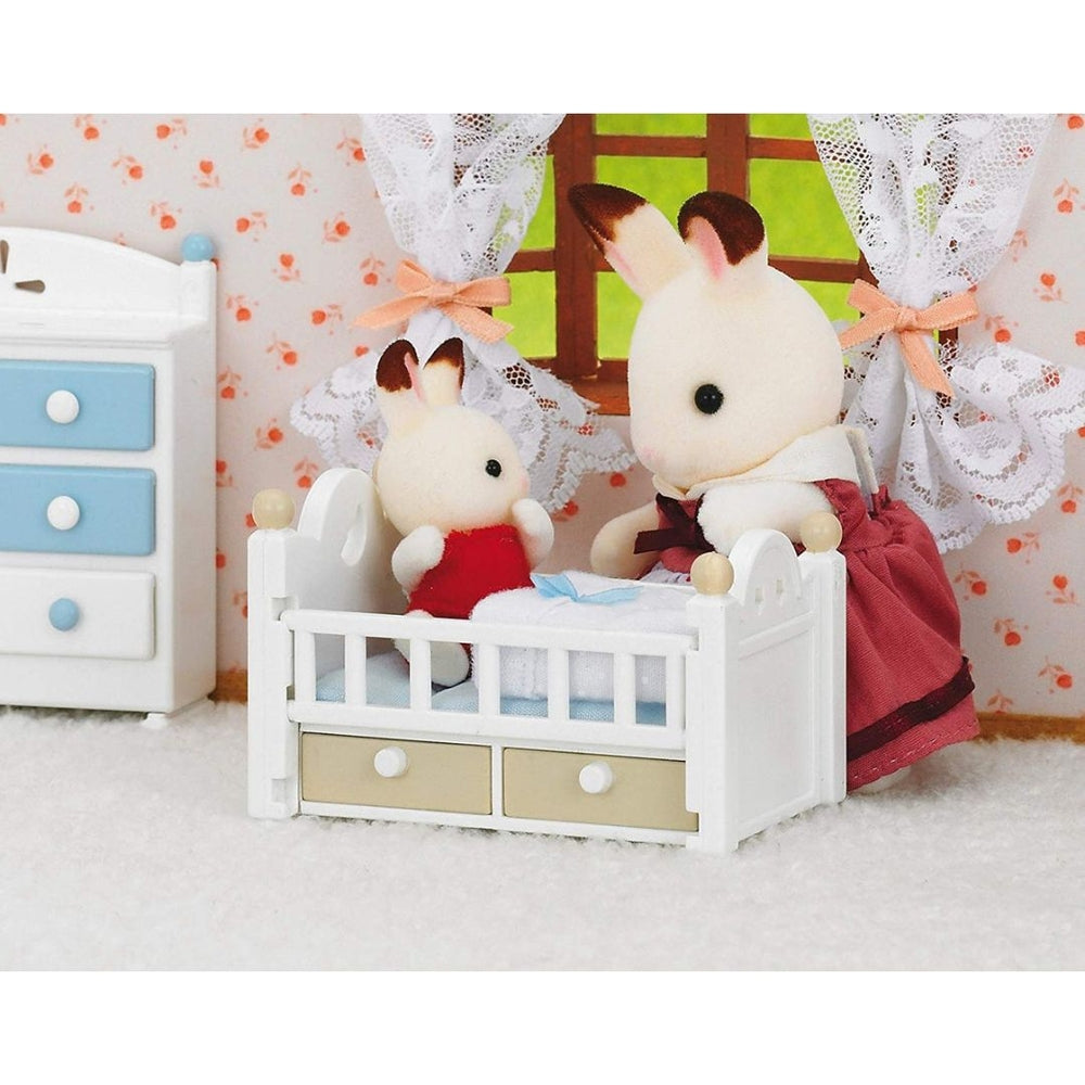Sylvanian Families Bebe Coelho Chocolate E Cama Epoch 5017