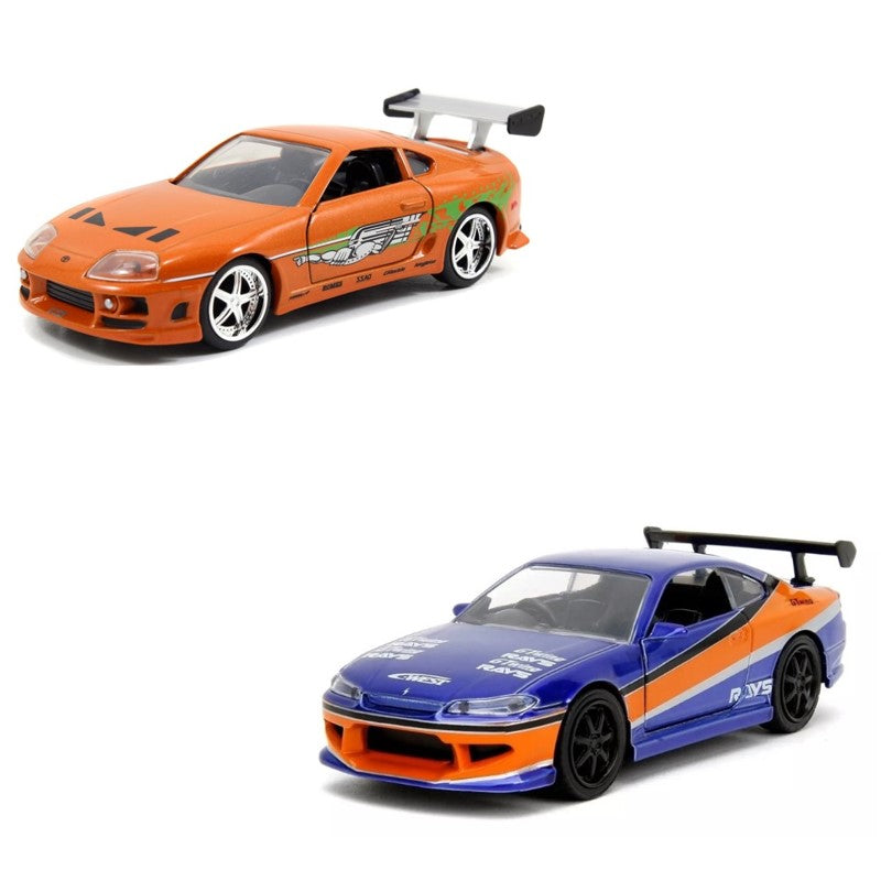Pack Nissan SIlvia e Supra 1:32 Velozes e Furiosos - Jada