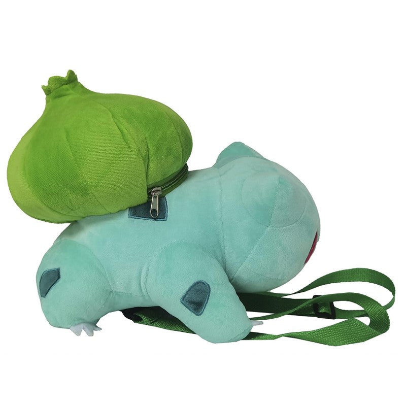 Mochila Infantil Pelúcia Pokémon Bulbasauro - BBR
