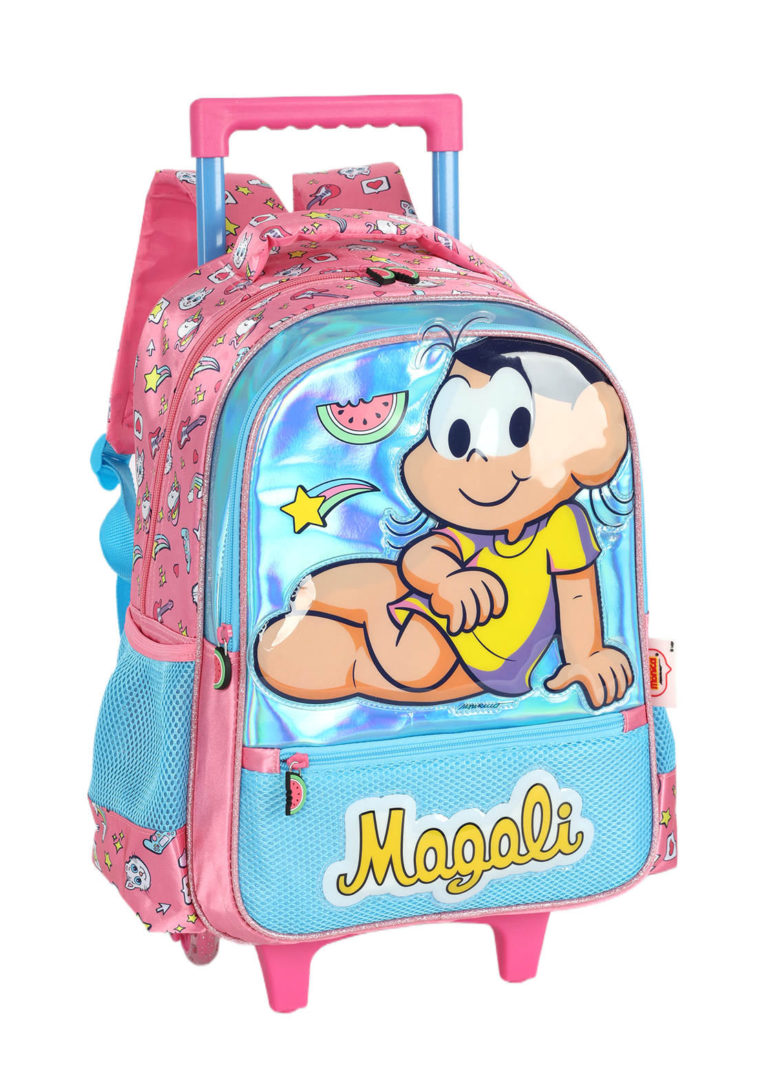 Mochila de Rodinhas Turma da Mônica – Magali