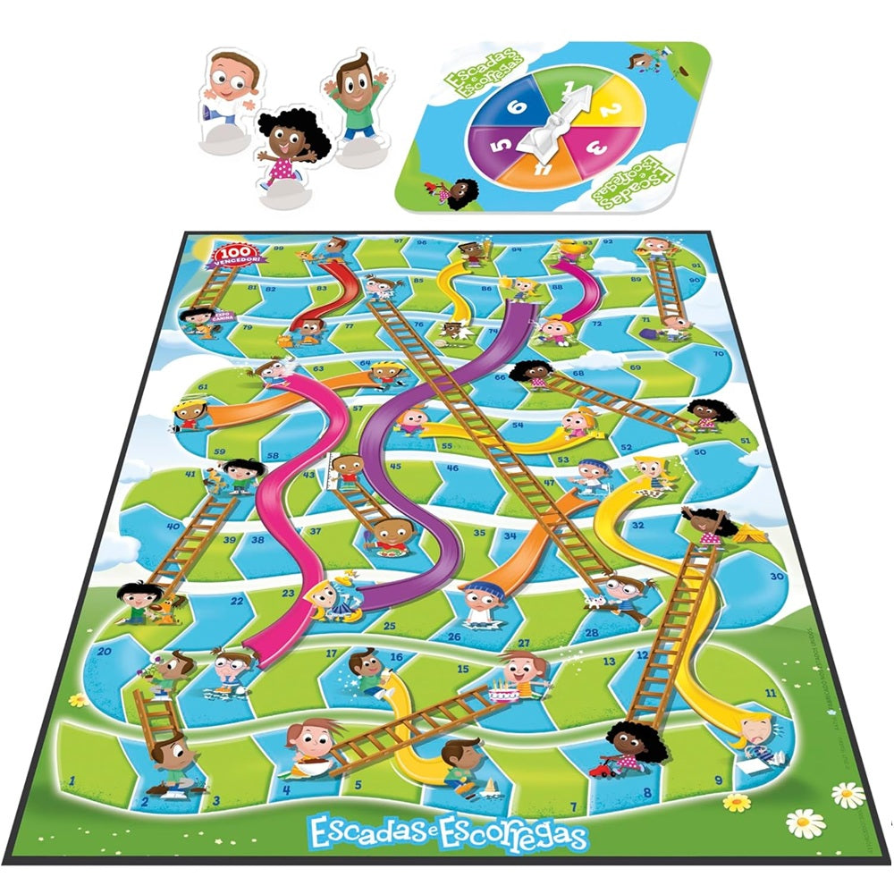 Jogo Escadas e Escorregas - Hasbro