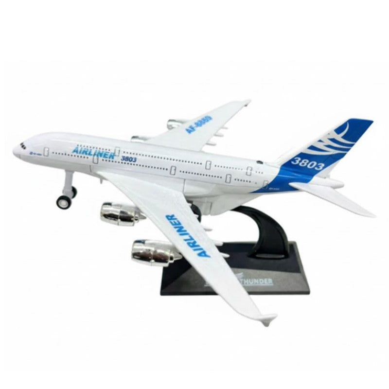 Avião de Brinquedo Airliner com luz e som - SHINY TOYS