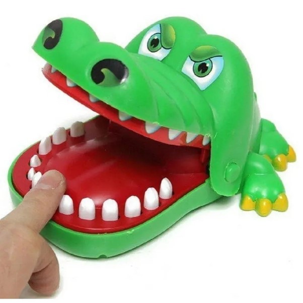 Brinquedo Crocodilo Dentista Cuidado com o Dente - Polibrinq