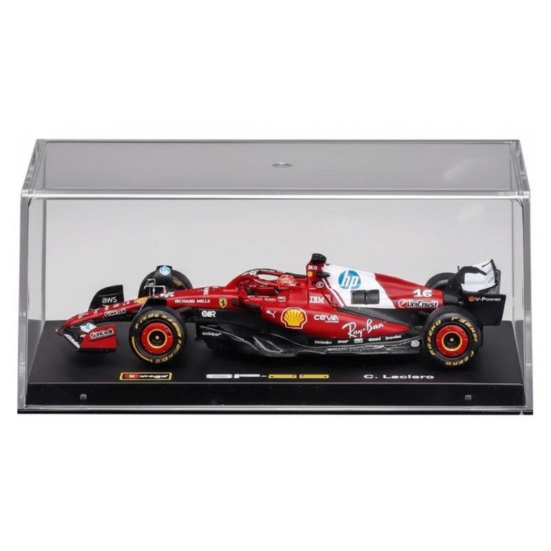 Miniatura Ferrari SF-25 1:43 Leclerc 16 - Burago