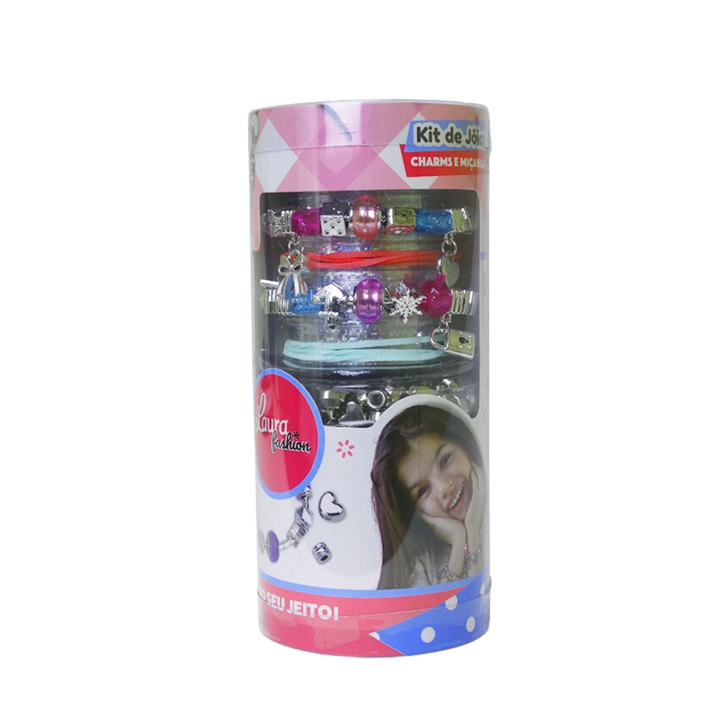 Kit Joias e Miçangas Infantil Laura Fashion - Shiny Toys