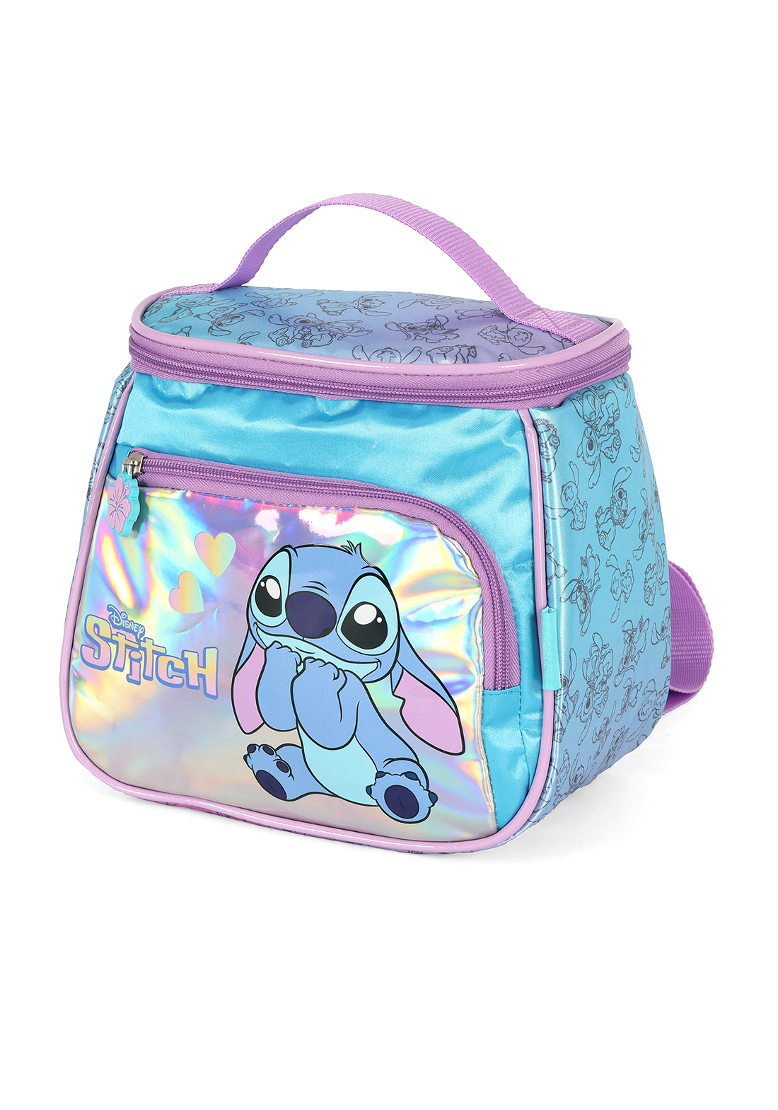 Lancheira Escolar Stitch Disney Luxcel – Térmica, Brilhante e Original