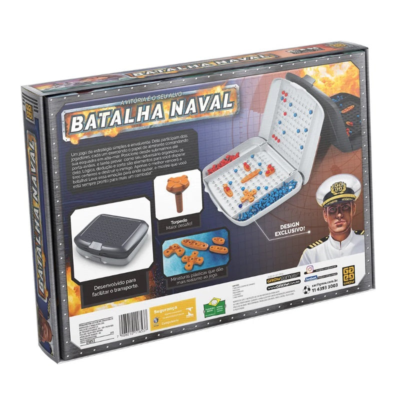 Jogo Batalha Naval 01853 - Grow