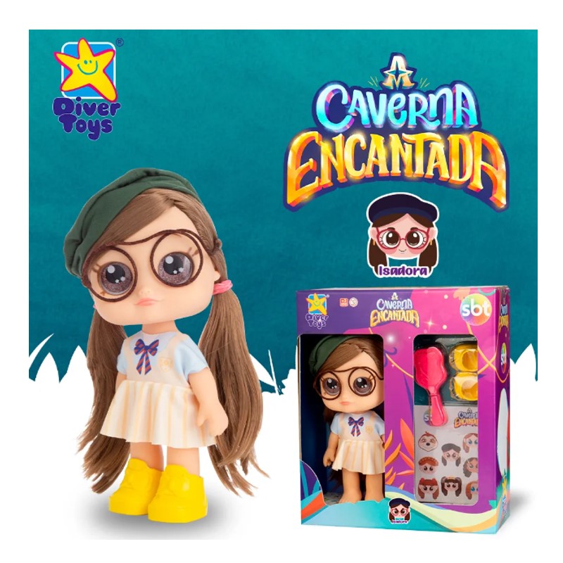 Boneca Isadora A Caverna Encantada - DiverToys