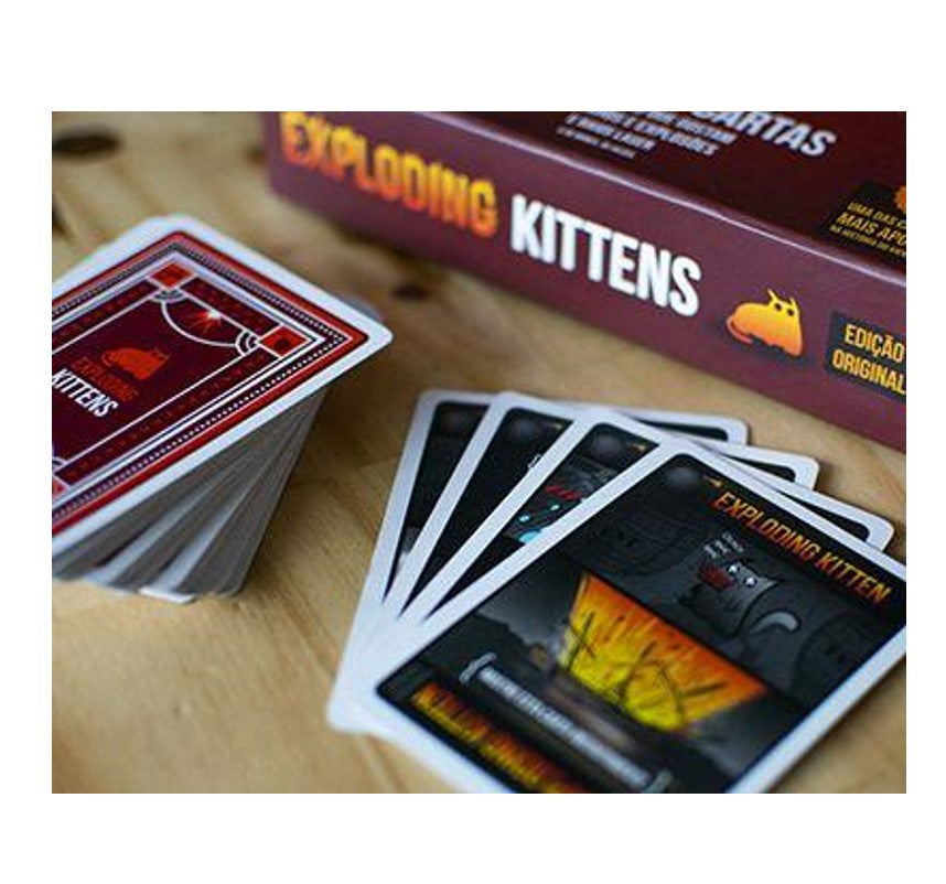 Jogo de Cartas Exploding Kittens - Galápagos