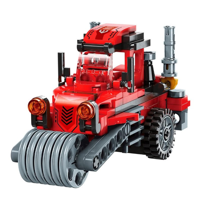 Bloco de Montar Mestre do Poder Transportes 3 em 1 - KEEPPLAY