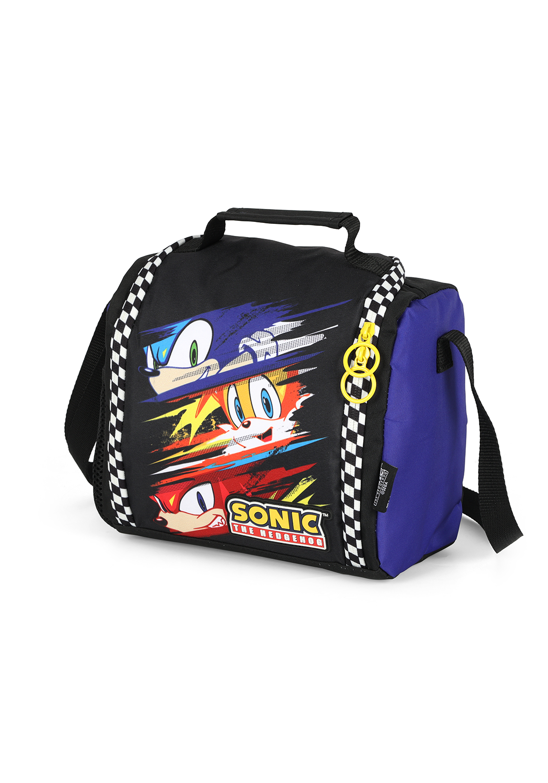 Kit Escolar Mochila Lancheira Estojo Sonic The Hedgehog Oficial Luxcel