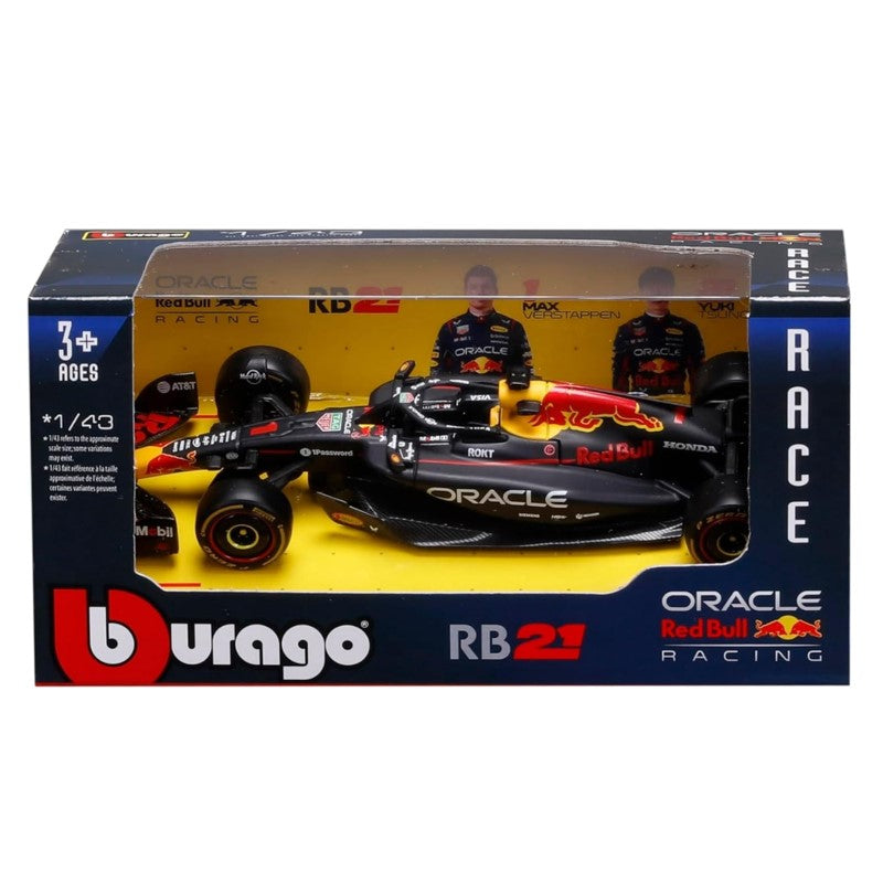 Miniatura Oracle Red Bull Racing RB21 Max Verstappen 1:43 - Burago