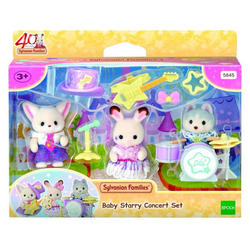 Sylvanian Families Conjunto Concerto Bebês Estrelas - EPOCH