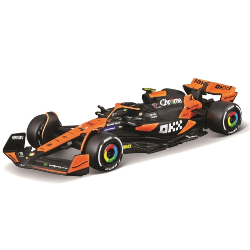 Caminhão Actros Gigaspace com Carrinho McLaren 1:43 Norris - Burago